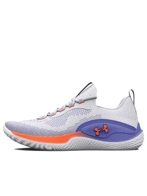 (WMNS) Under Armour Flow Dynamic 'White Baja Blue' 3026107-100