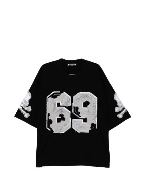 number motif T-shirt