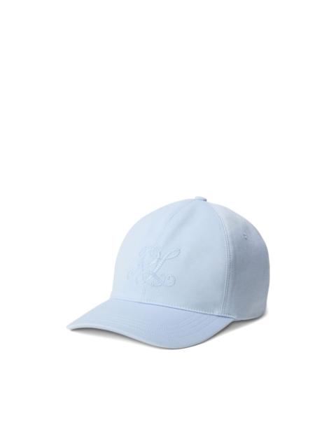 logo-embroidered cap
