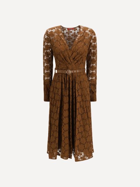 Agrume midi Dress in lace