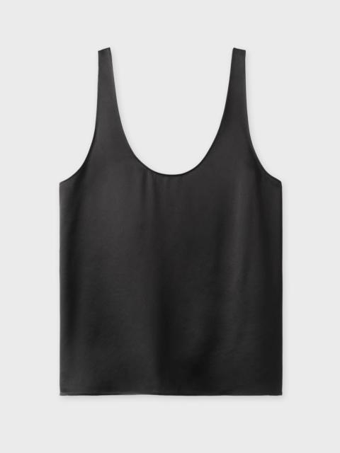 Top Romy Satin  Black