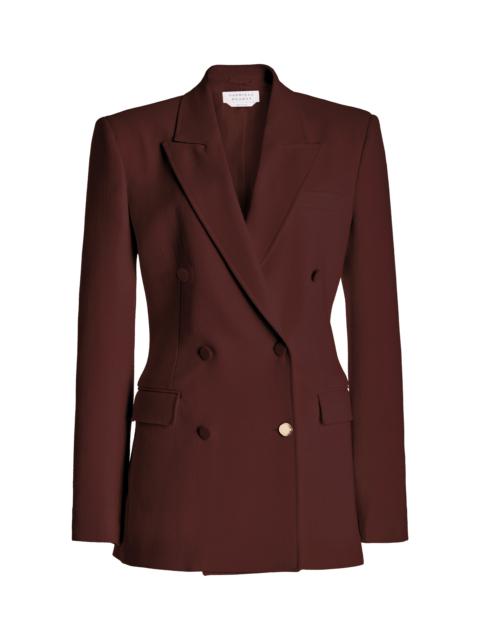 Gavin Blazer in Deep Bordeaux Virgin Wool