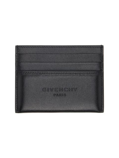 Black Padded Card Holder