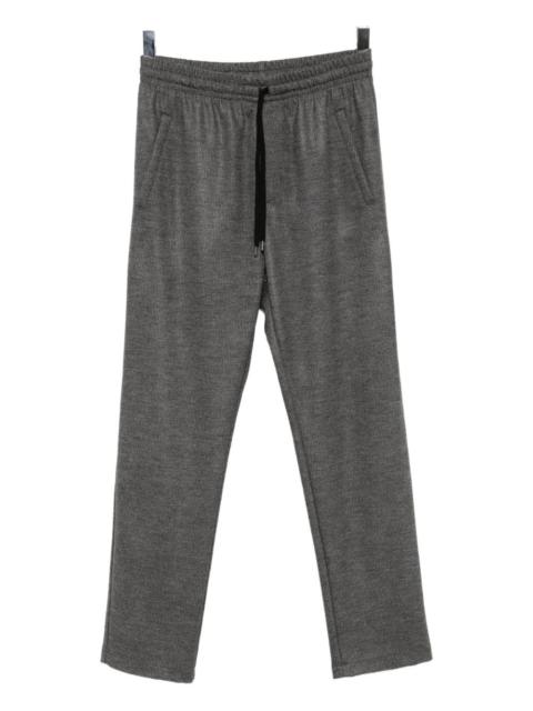 drawstring wool trousers