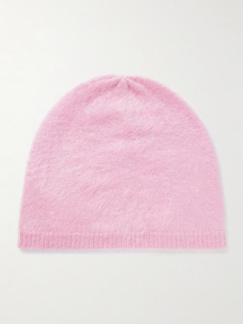 Brushed-cashmere Beanie