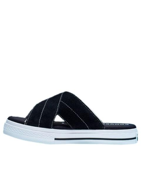 (WMNS) Converse One Star Sandal Slip 'Black White' 564143C
