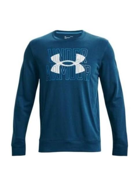 Under Armour RIVAL Terry Long Sleeve T-shirt 'Blue' 1370391-458