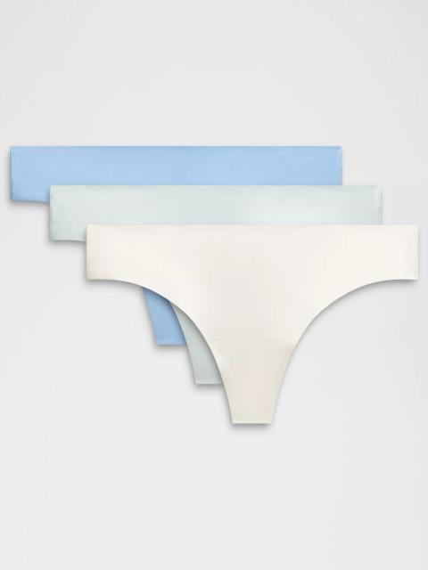 InvisiWear Mid-Rise Thong Underwear *3 Pack