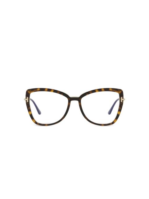 butterfly full-rim eyeglasses