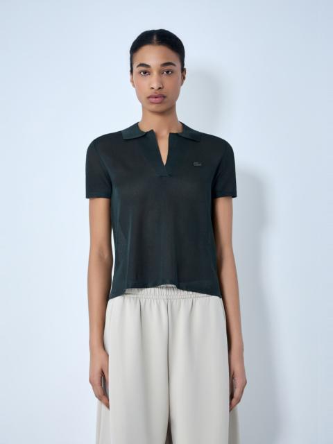 Knit Polo Shirt