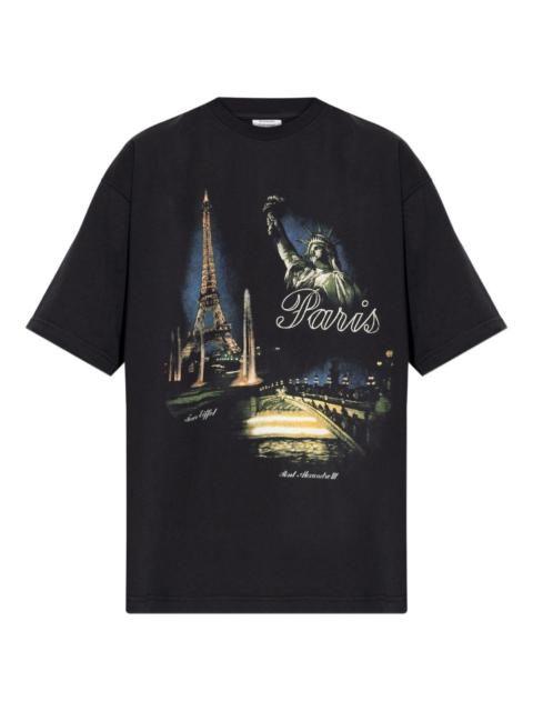 Eiffel Tower-print T-shirt
