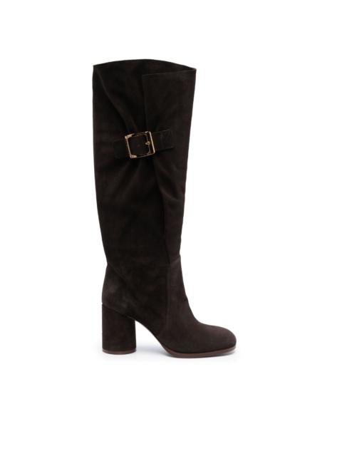 Cleo Kate 85mm suede boots
