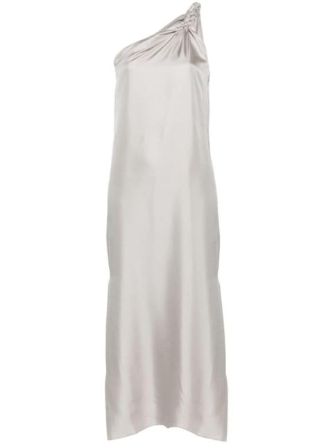 Adela silk maxi dress