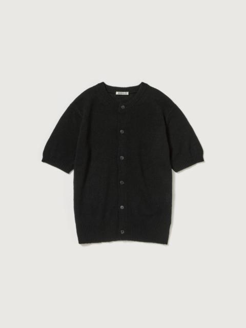 SUMMER CASHMERE KNIT HALF SLEEVED CARDIGAN