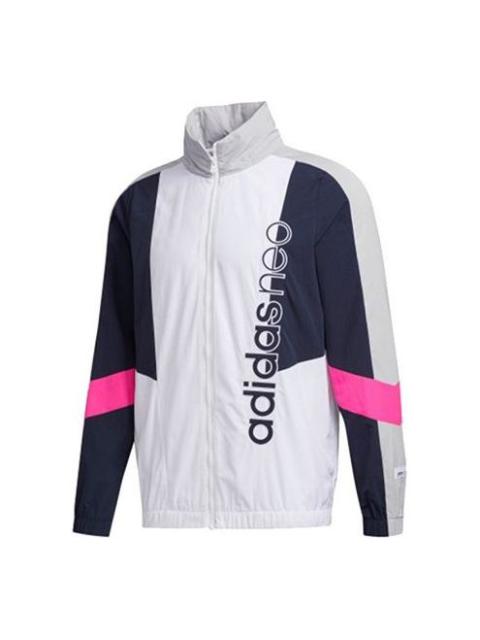 adidas neo SS TT / Sports Jacket Men's White FN6523