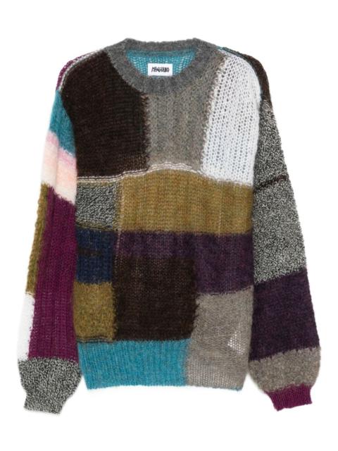patchwork sweater