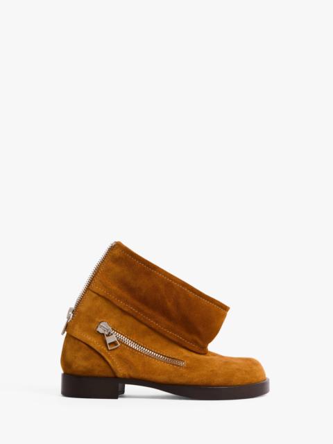 BIKER BOOT - SUEDE ANKLE BOOT