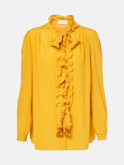 Crêpe de chine shirt