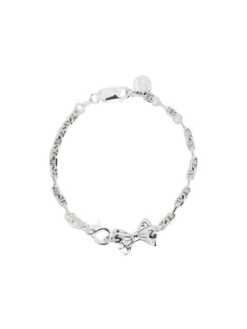 pierced-bow bracelet