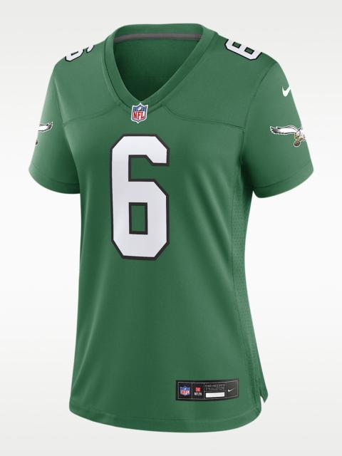 DeVonta Smith Philadelphia Eagles Women's Nike NFL Game Football Jersey