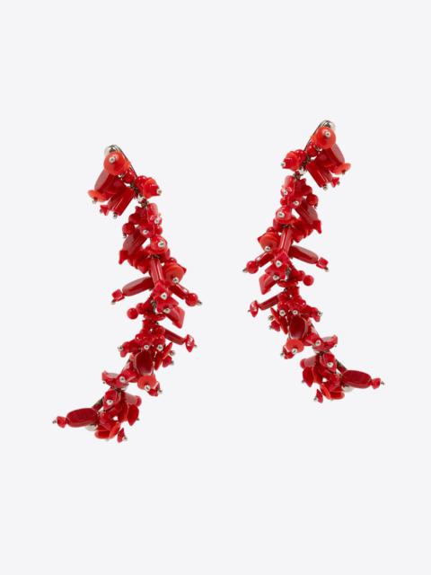 EMBROIDERED EARRINGS