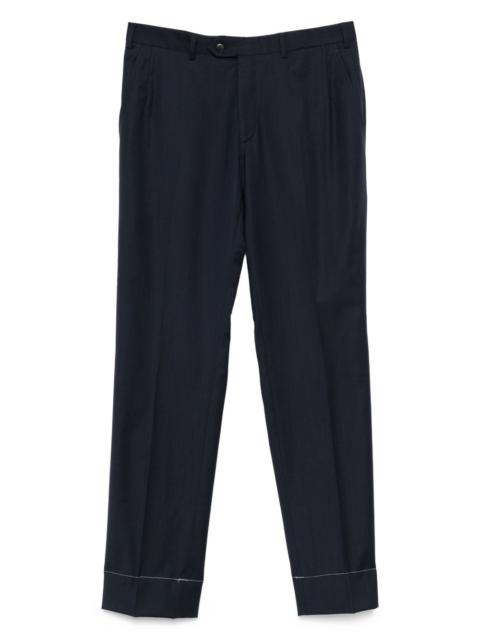 pleated trousers