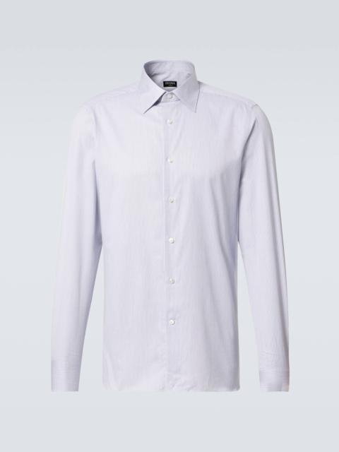 Striped cotton shirt