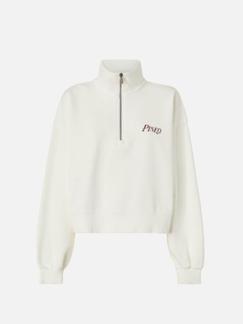 SWEATSHIRT WITH HEART AND PINKOTINI PRINT