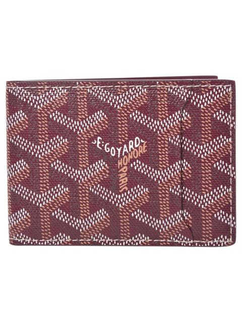 Goyard Victoire Slot Wallet Companion Goyardine Burgundy