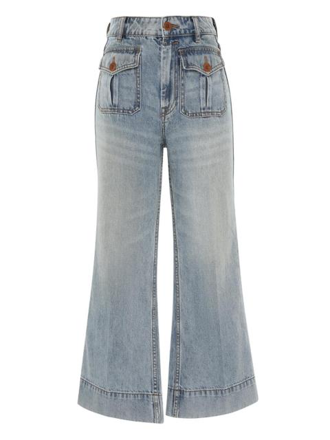 CROPPED FLARE JEAN