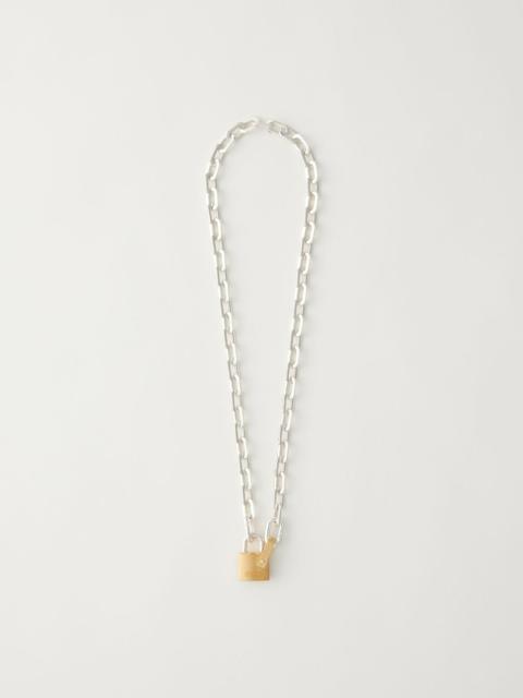 SMALL PADLOCK CHAIN NECKLACE
