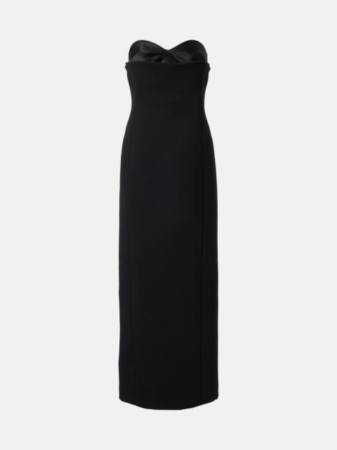 Yael crêpe maxi dress