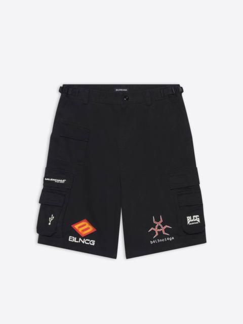 Men's Gamer Shorts in Black