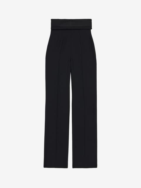 High-waisted Tailored Trousers