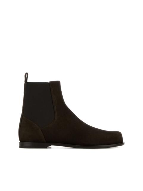 suede Chelsea boots