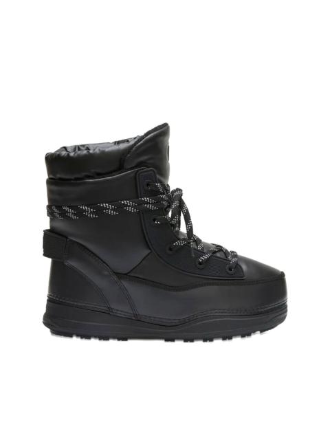 padded lace-up snow boots
