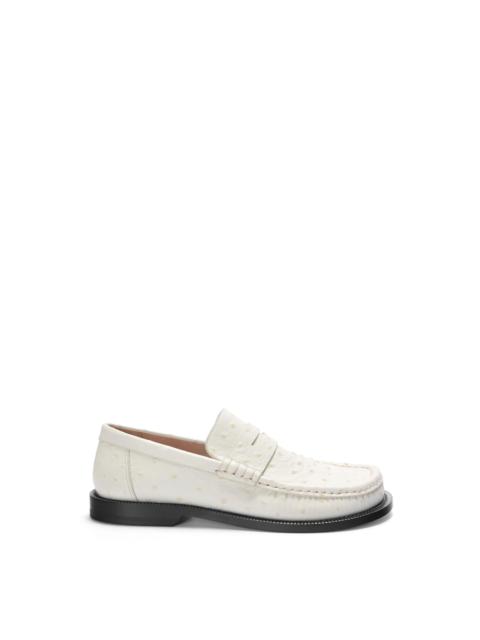 Campo loafer in embossed calfskin