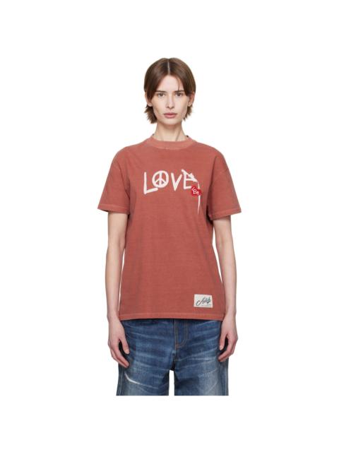 Red 'Love' T-shirt