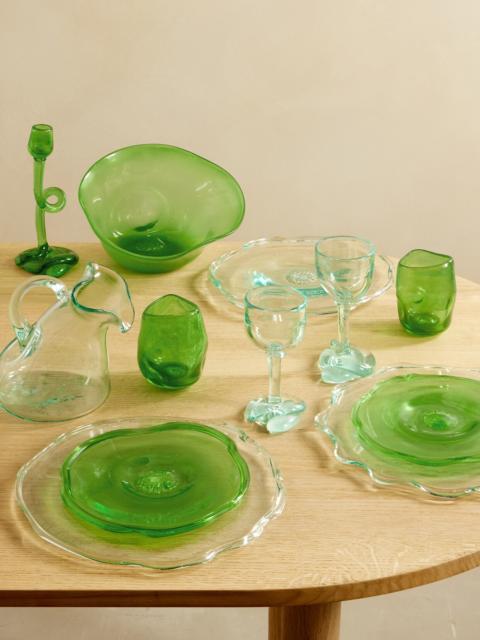 17-piece Glass Dinner Set