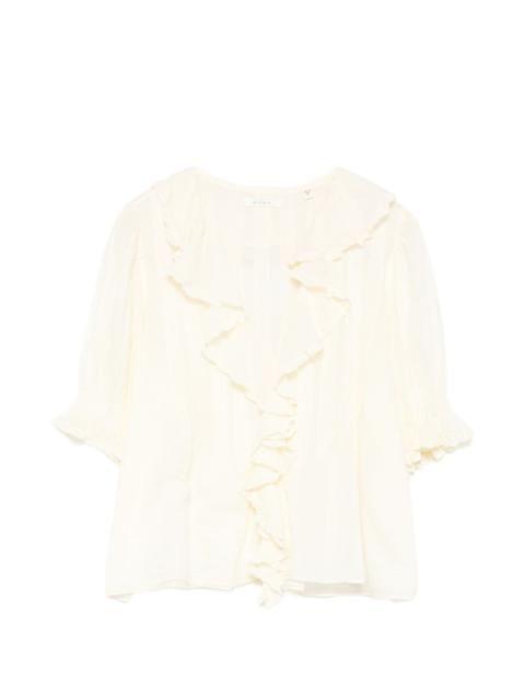 Henri ruffled blouse