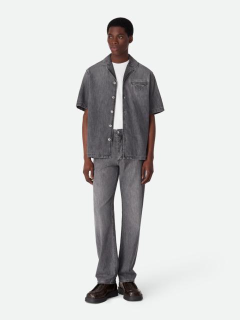 Vintage Black Straight Jeans