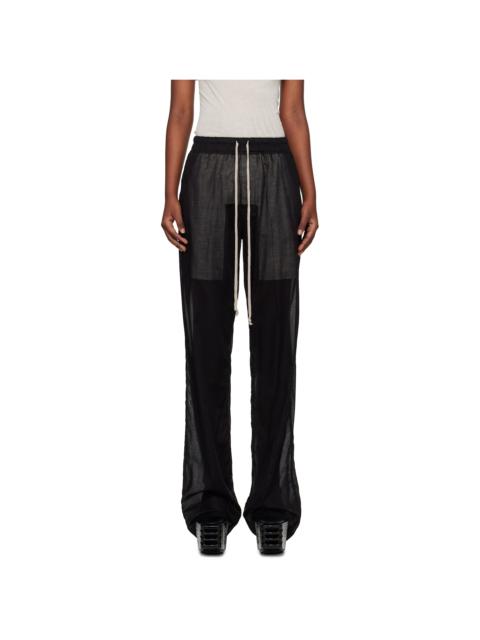 Black Hollywood Dietrich Drawstring Lounge Pants