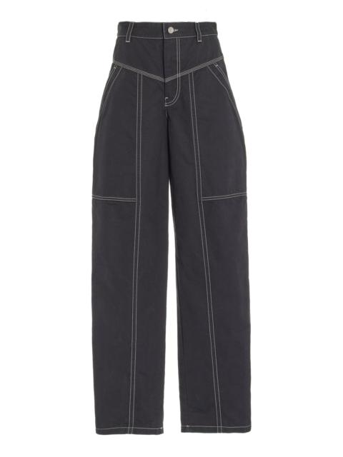 Denzel Cotton Pants black