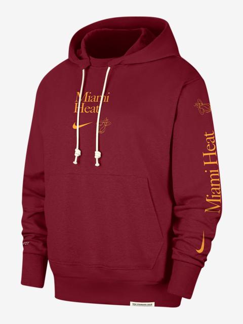 Miami Heat Standard Issue Courtside Nike Men's Dri-FIT NBA Hoodie