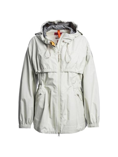 Uneri hooded drawstring jacket