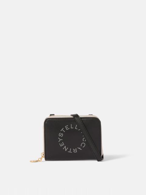 Logo Zip Strap Cardholder