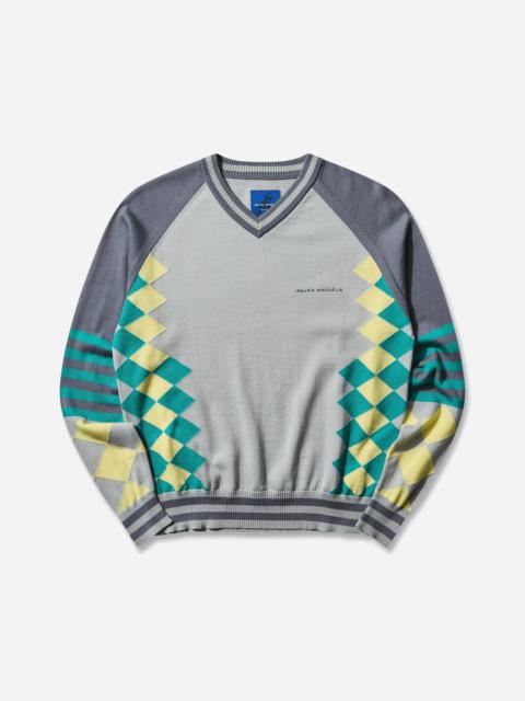 Novalis Laricoid Knit Jumper Blue Haze / Lemon