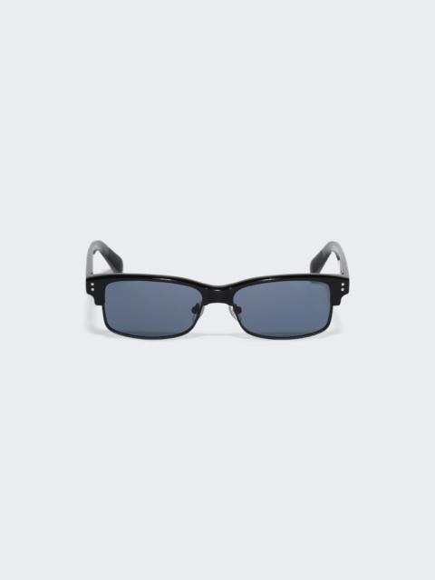 Rectangular Sunglasses Black And Matt Black