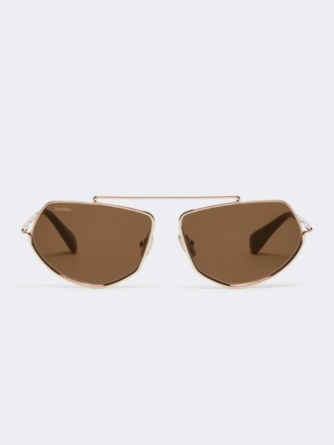 Square sunglasses - BROWN