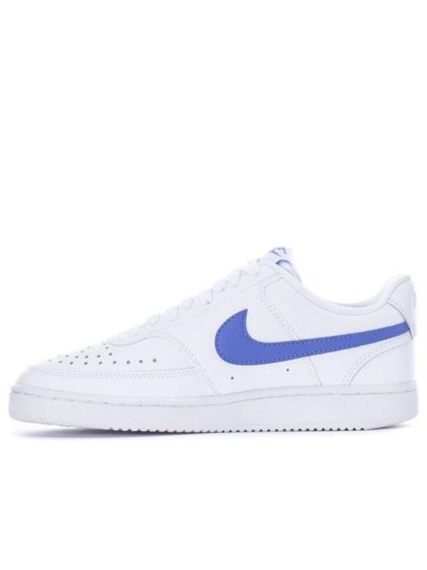 (WMNS) Nike Court Vision Low Shoes White/Blue CD5434-108